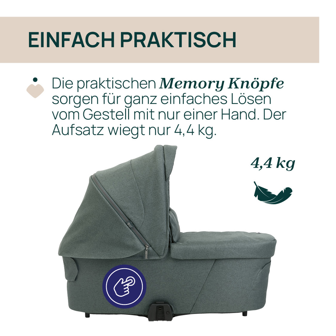 Kinderwagenaufsatz Flexi null - 2
