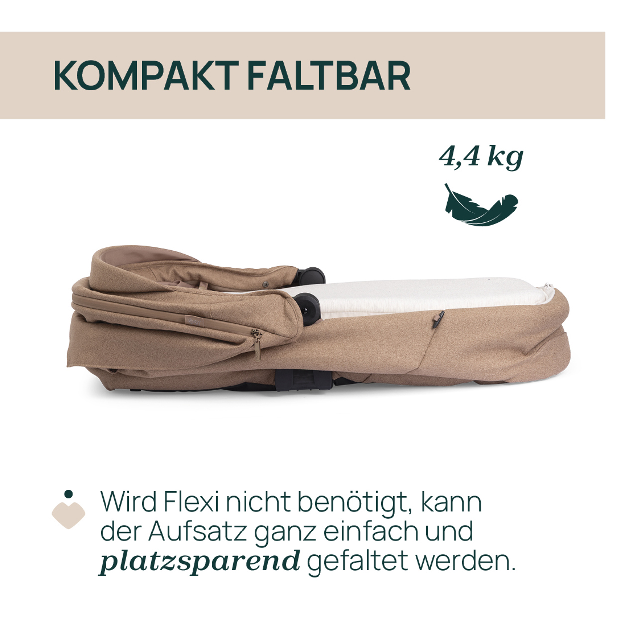 Kinderwagenaufsatz Flexi null - 2