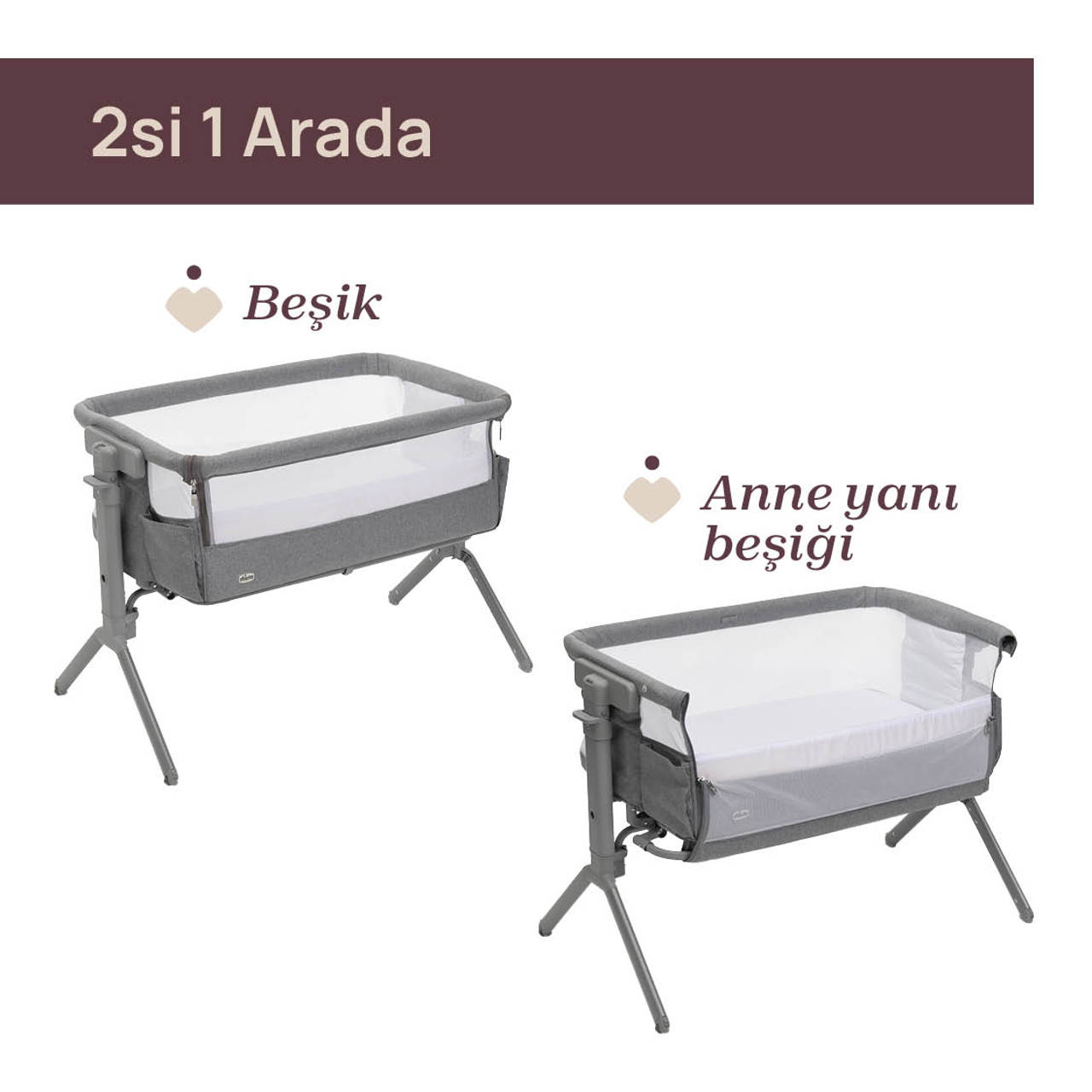 Next2Me Armonia Anne Yanı Beşik null - 2