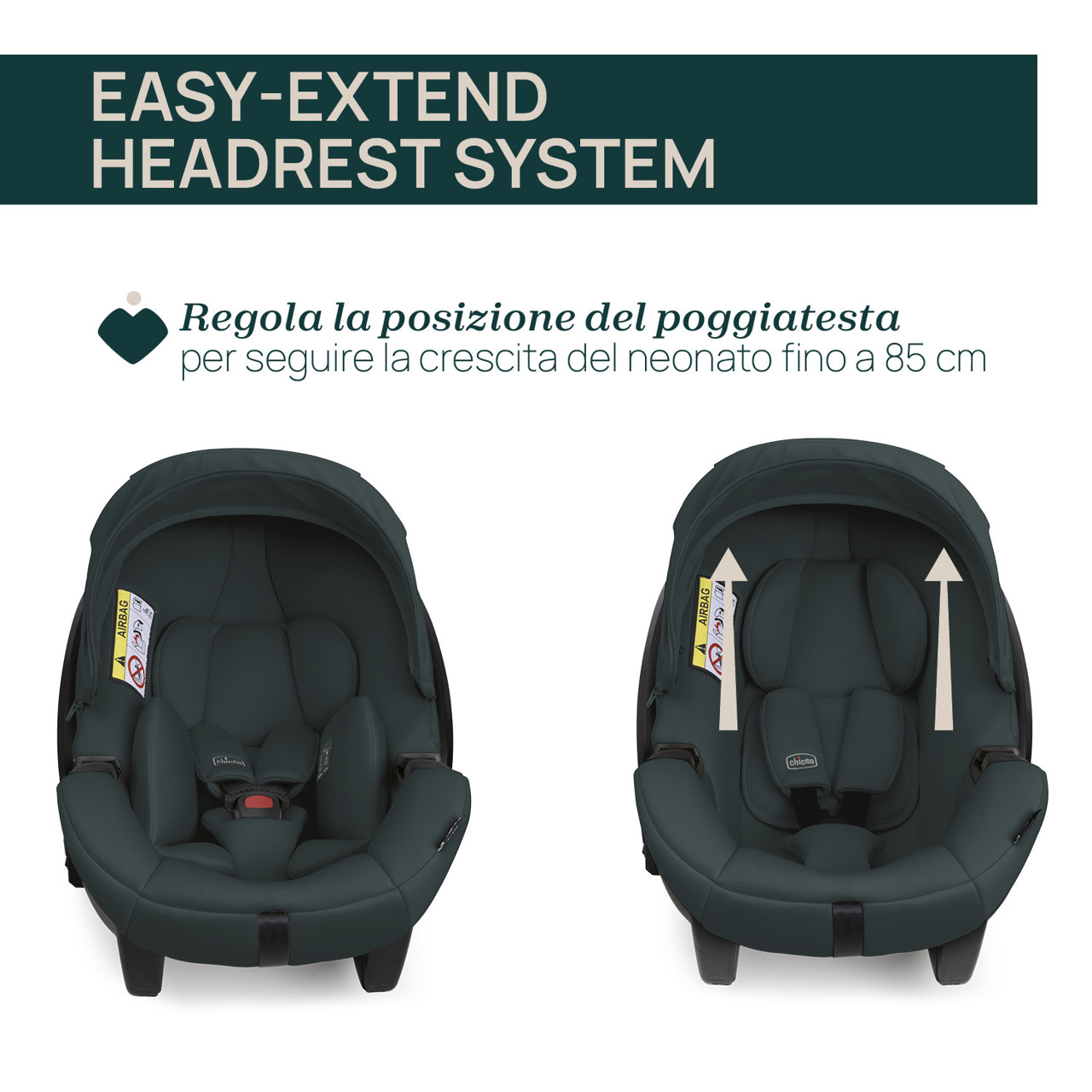 Seggiolino Auto Kory Plus i-Size (40-85 cm) null - 4