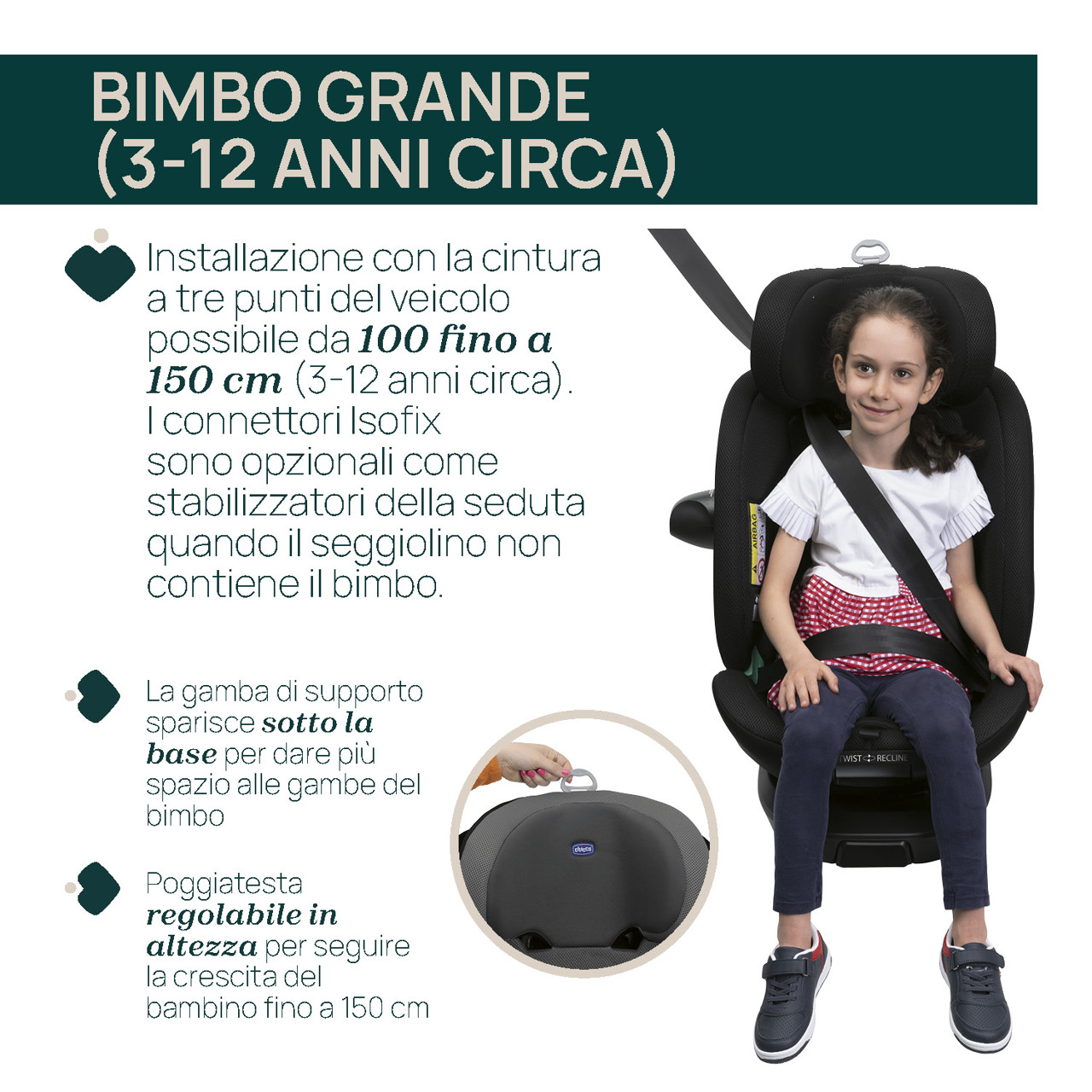 Seggiolino Auto EverOne i-Size (40-150 cm) image number 3