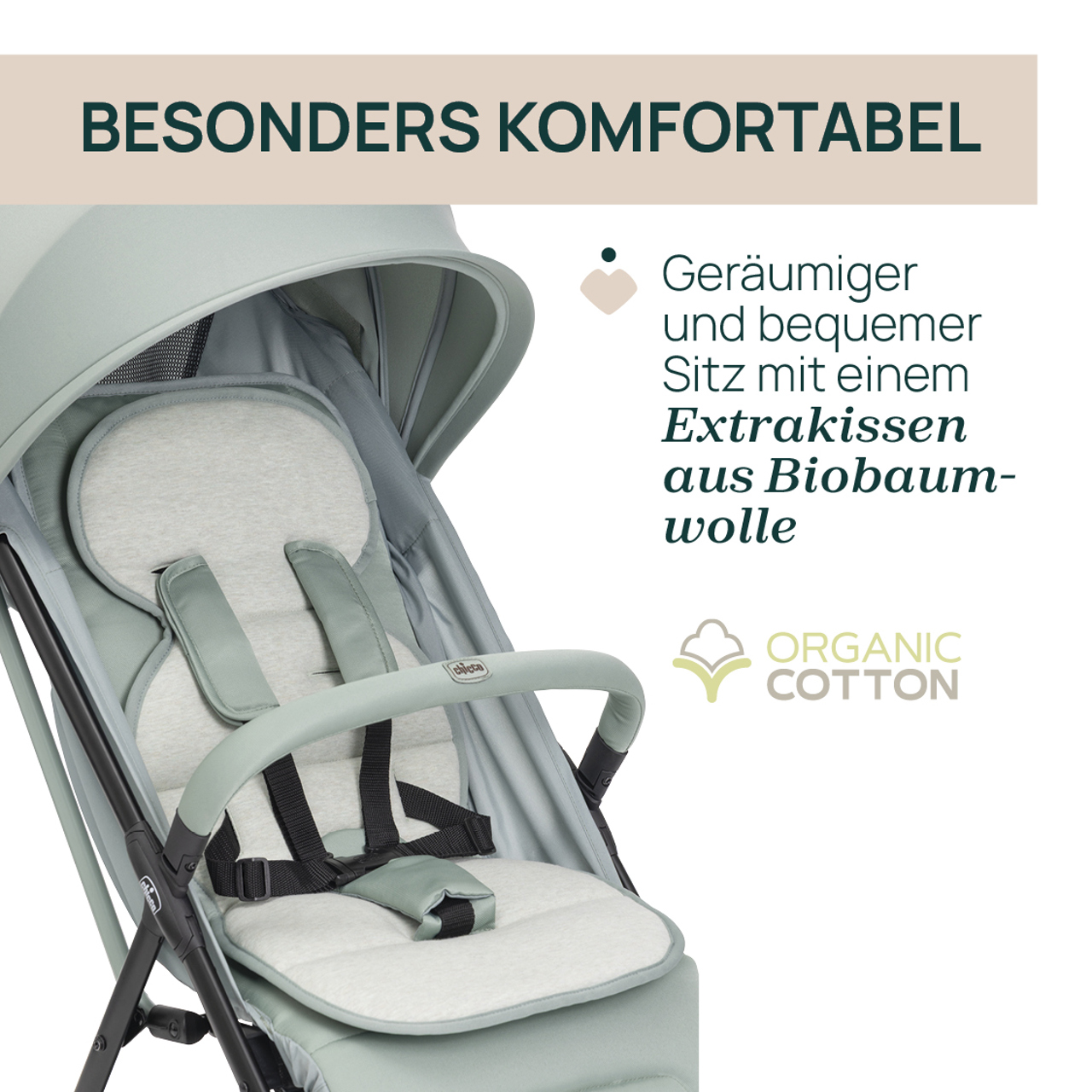 Taormina Buggy mit Baumwollauflage null - 2