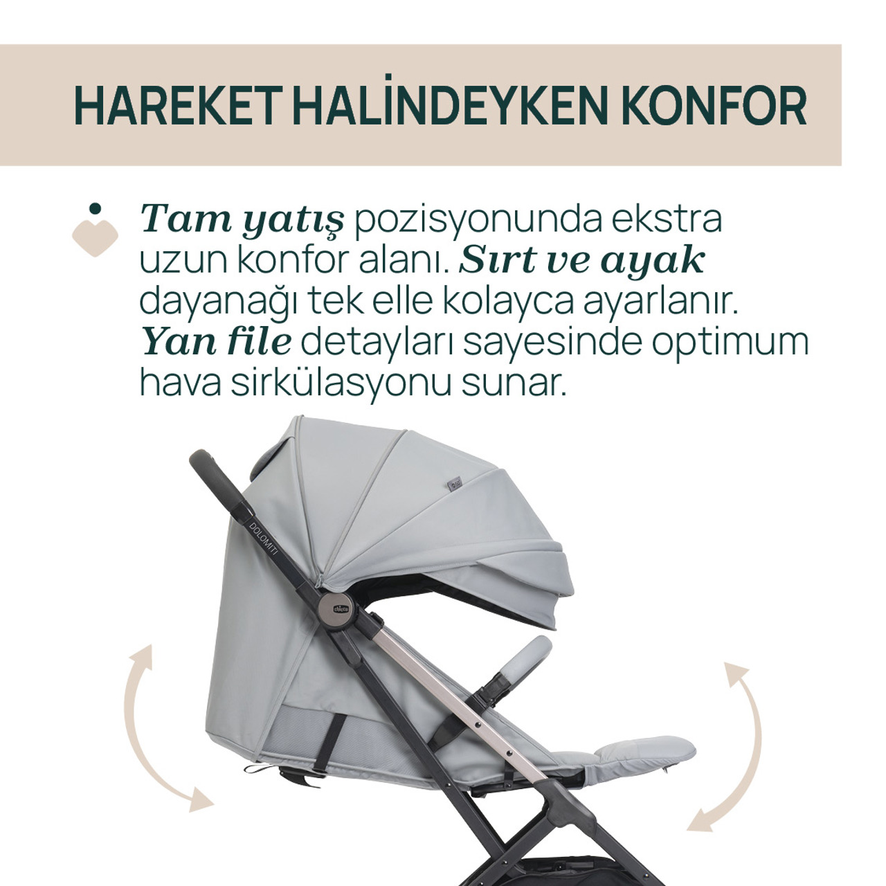 Dolomiti Bebek Arabası  null - 6