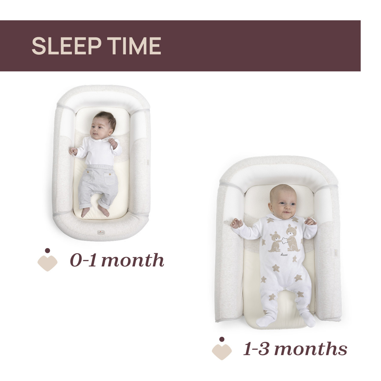 Матрас-кокон Chicco Mommy Pod, серый null - 1