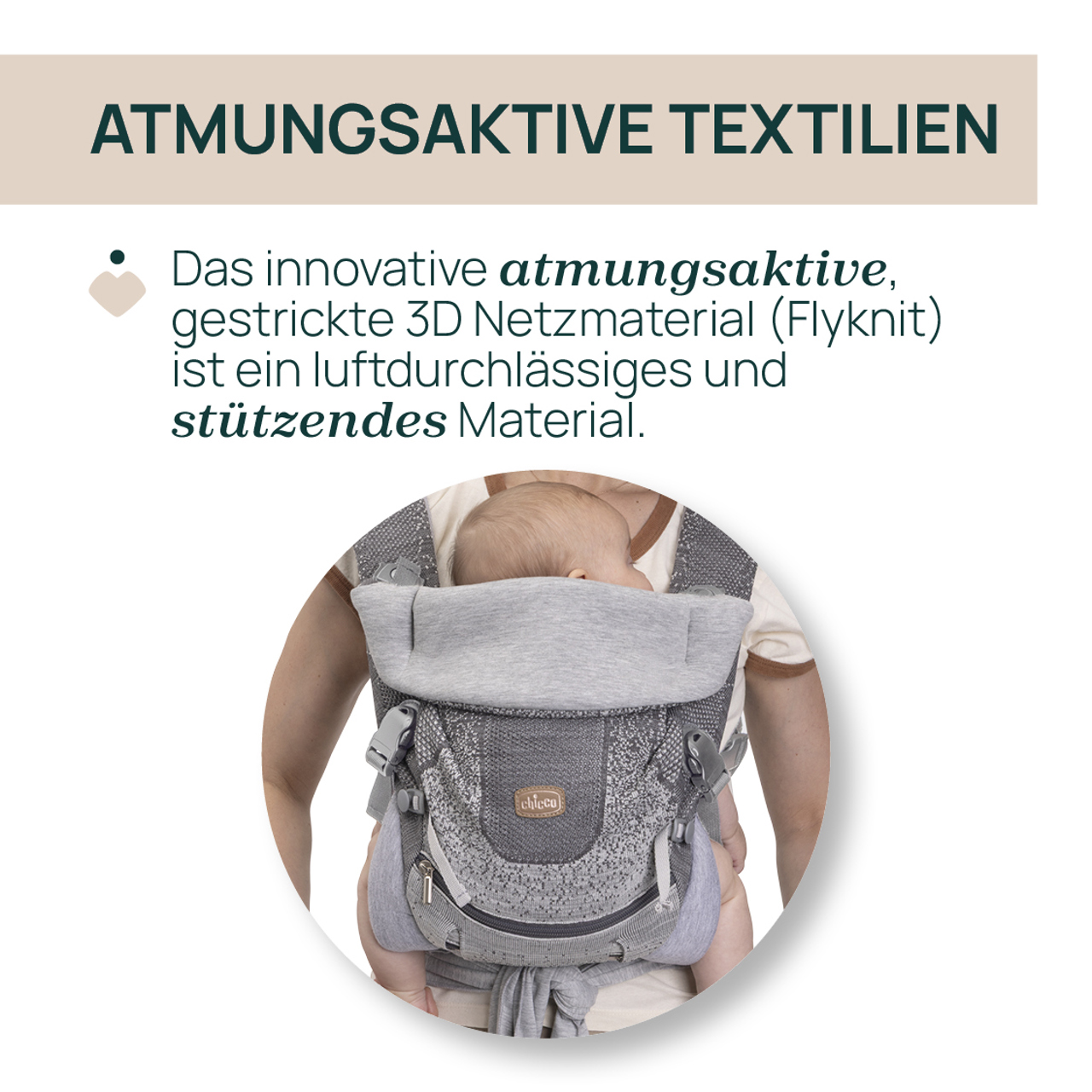 Airy Hip Fit Babytrage 3 in 1 null - 9