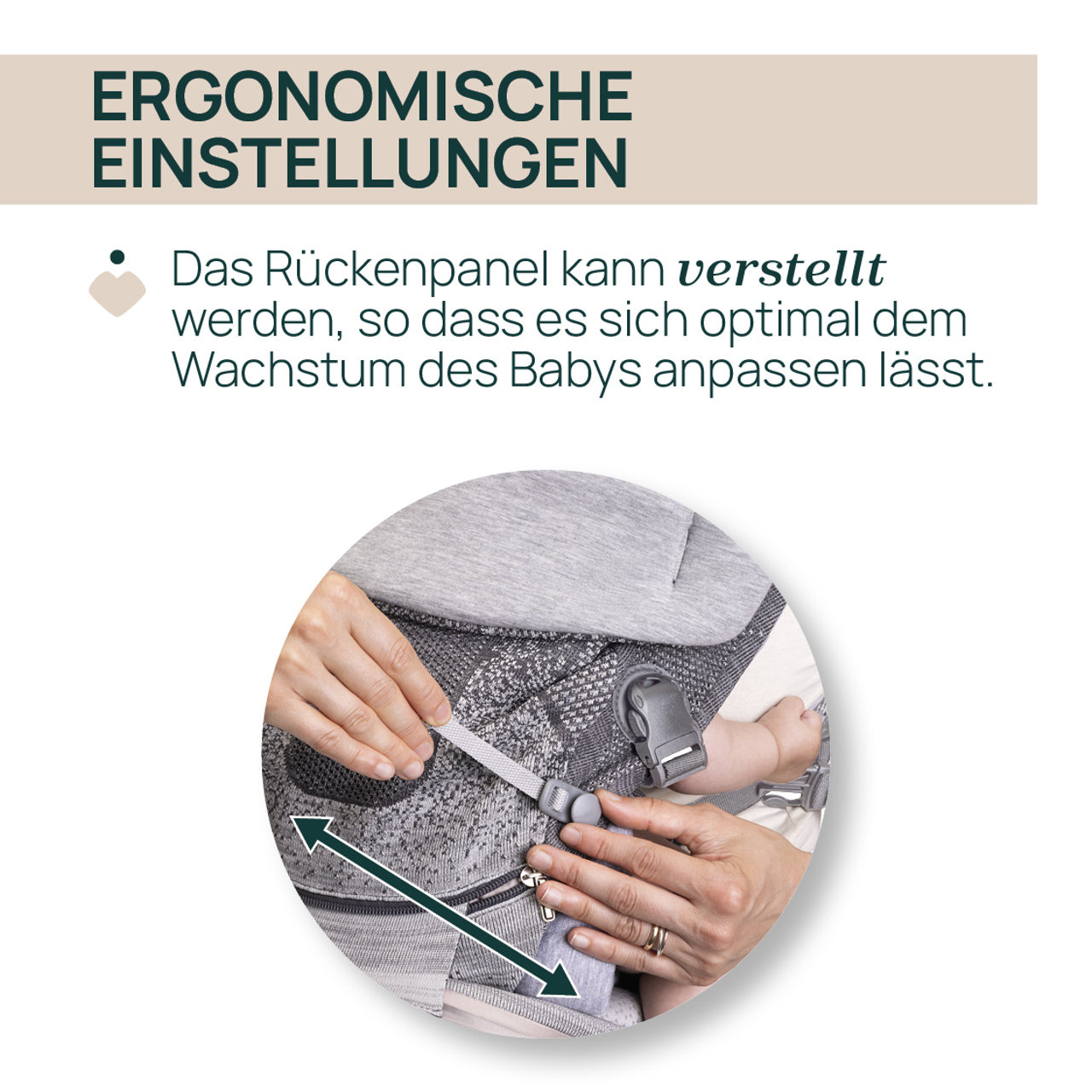 Airy Hip Fit Babytrage 3 in 1 null - 8