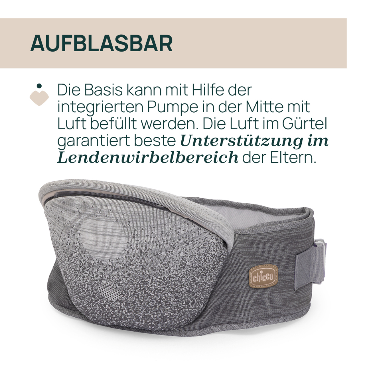 Airy Hip Fit Babytrage 3 in 1 null - 10