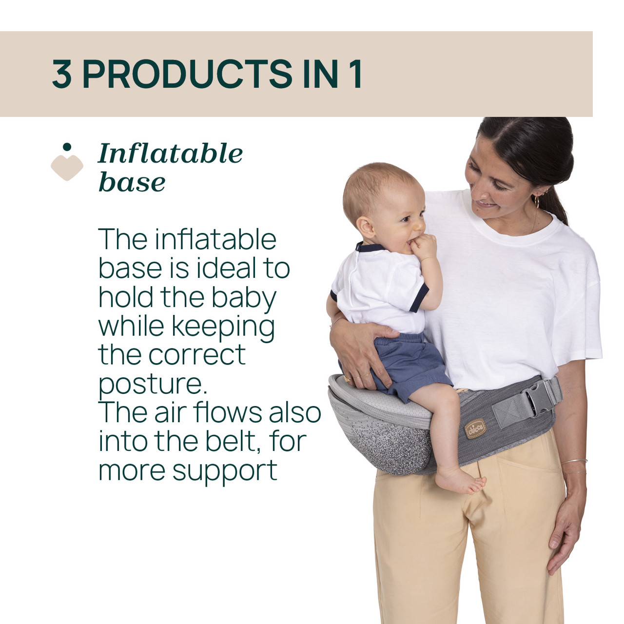 Porte-b&eacute;b&eacute; Airy Hip Fit null - 4