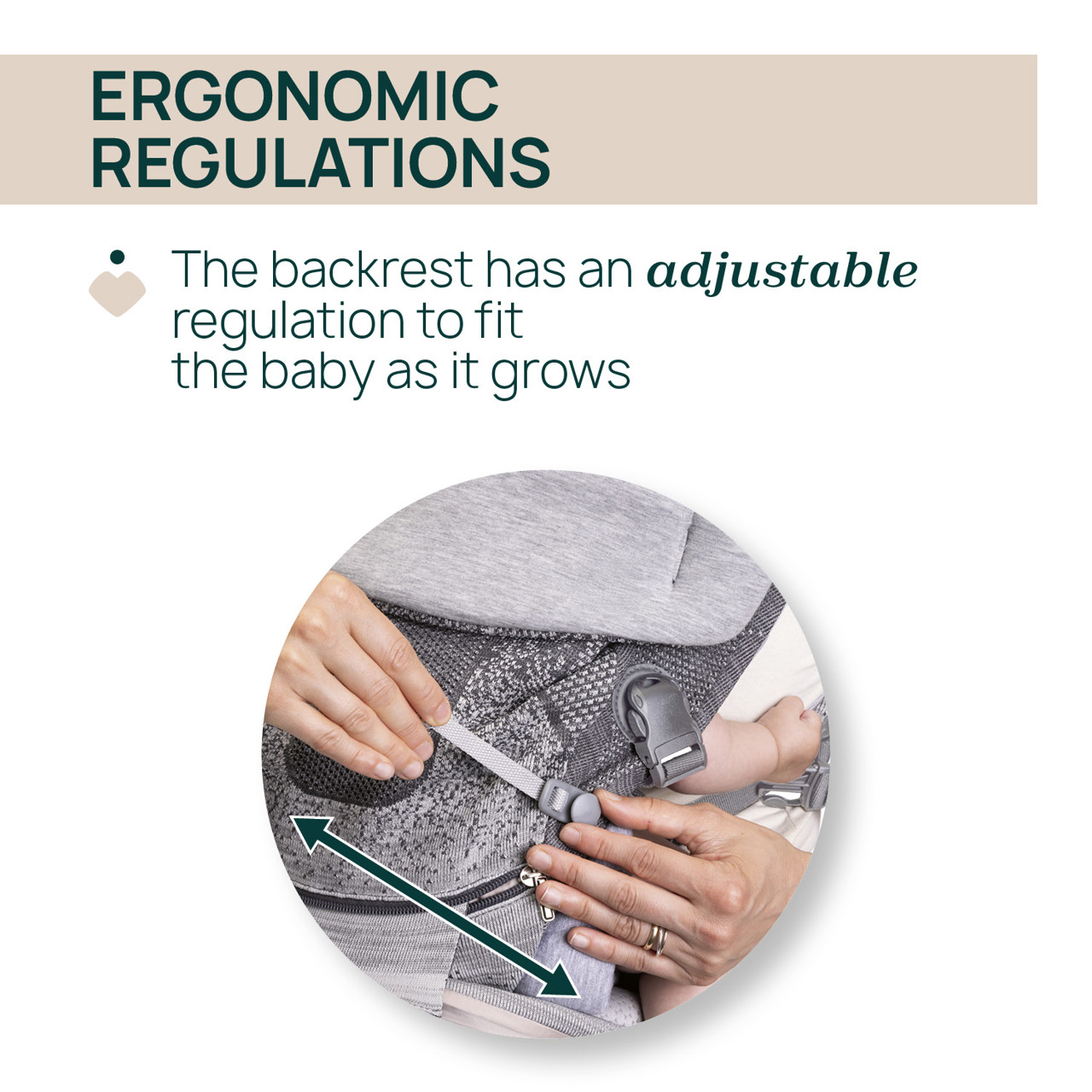 Porte-b&eacute;b&eacute; Airy Hip Fit null - 7