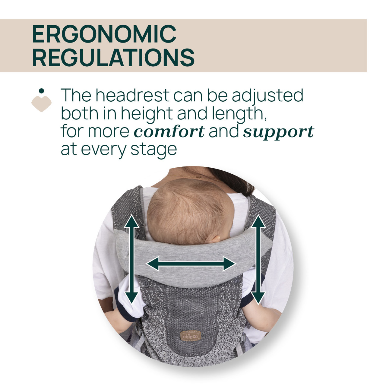 Porte-b&eacute;b&eacute; Airy Hip Fit null - 6