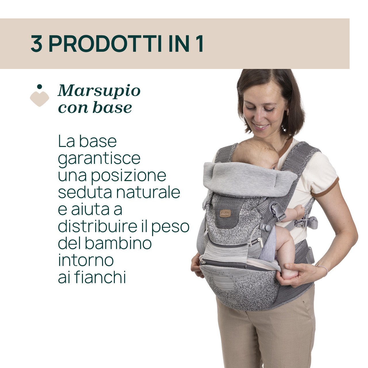 Marsupio Airy Hip Fit Chicco - 3