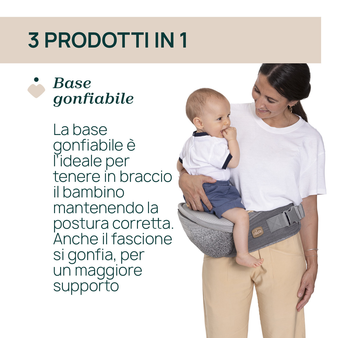 Marsupio Airy Hip Fit Chicco - 4