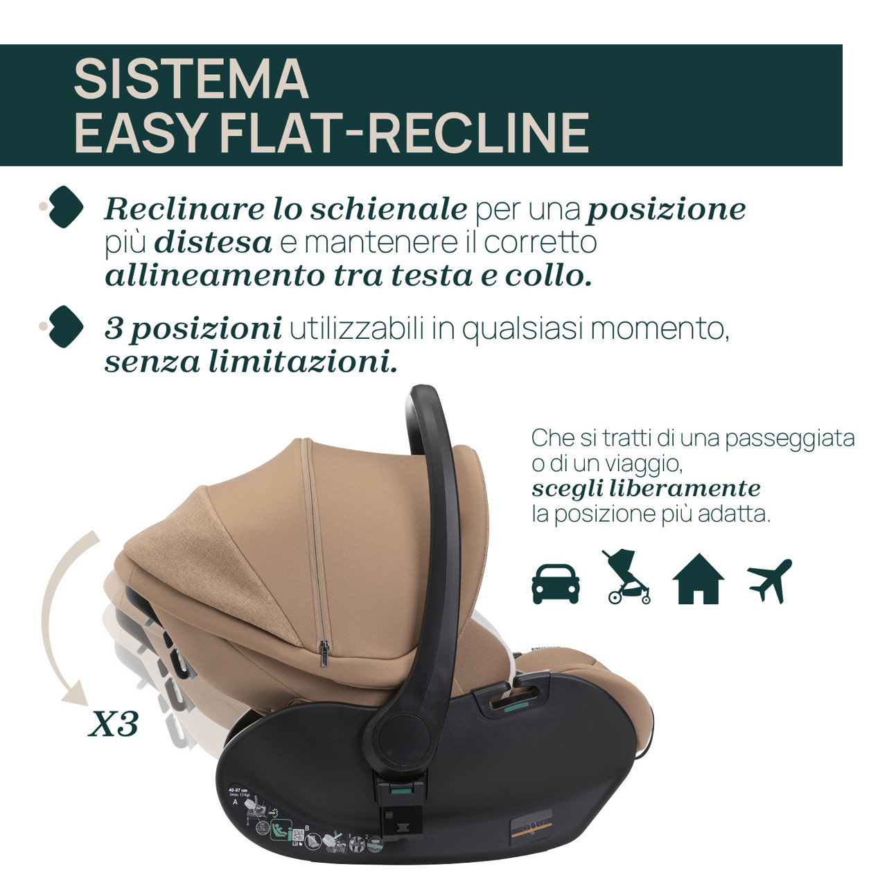 Seggiolino Auto First-Seat Recline 2 i-Size (40-87 cm) Chicco - 6