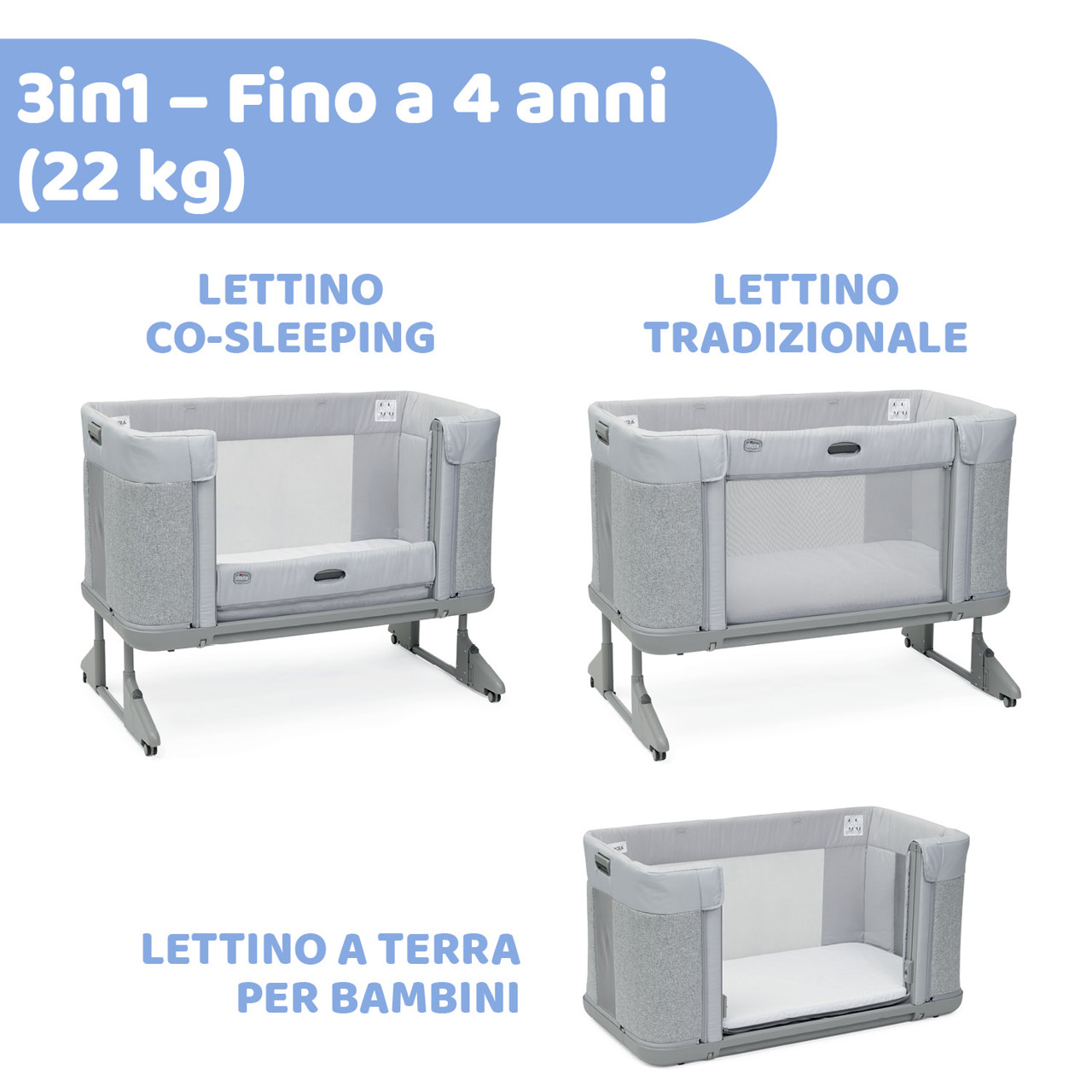 Chicco Next2Me Forever Lettino Cosleeping Chicco - 1
