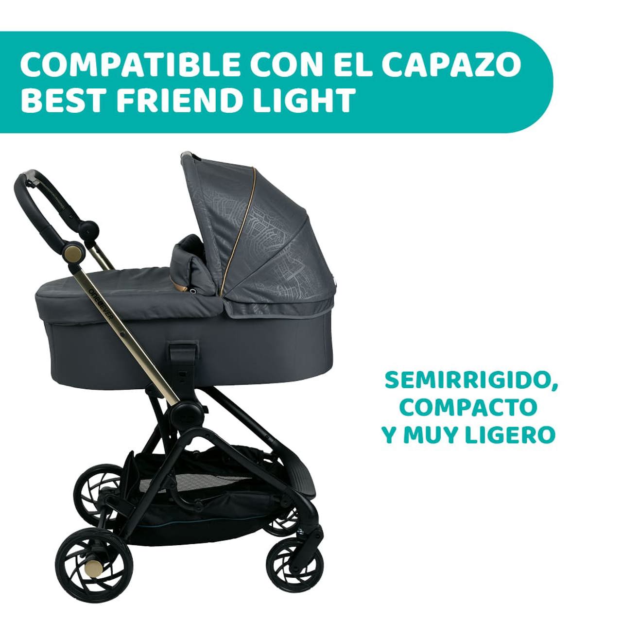 Carro One4Ever Light City Map Re Lux Eco+ Chicco - 5