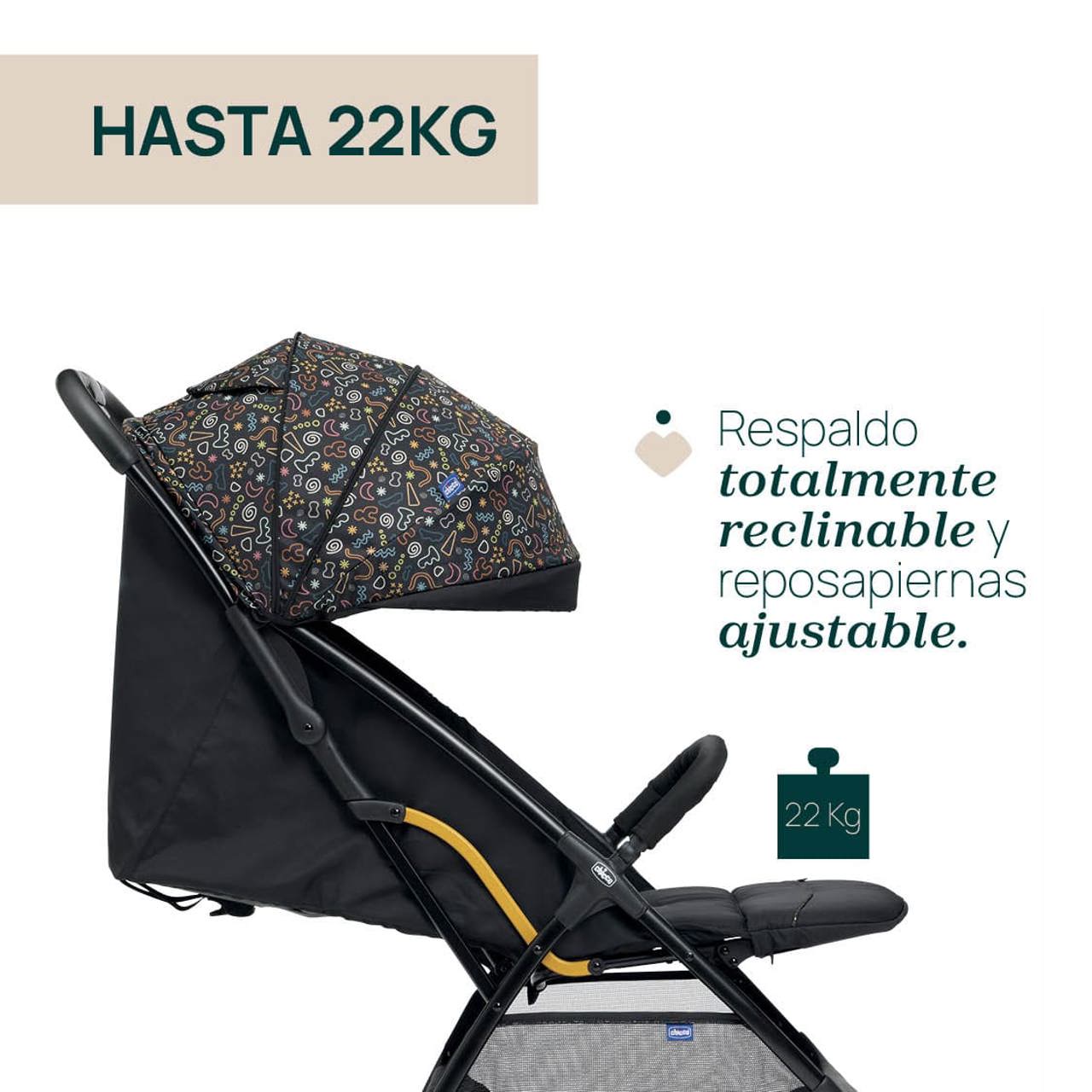 Silla de paseo ligera Glee Chicco - 4