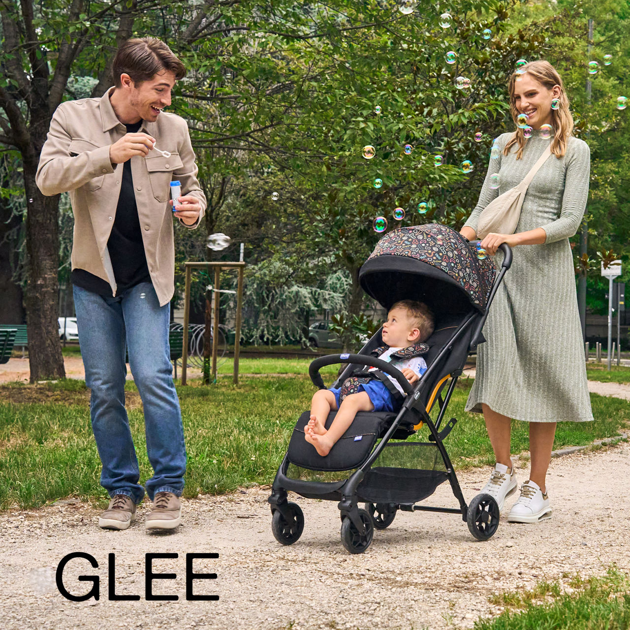 GLEE I WÓZEK SPACEROWY null - 2