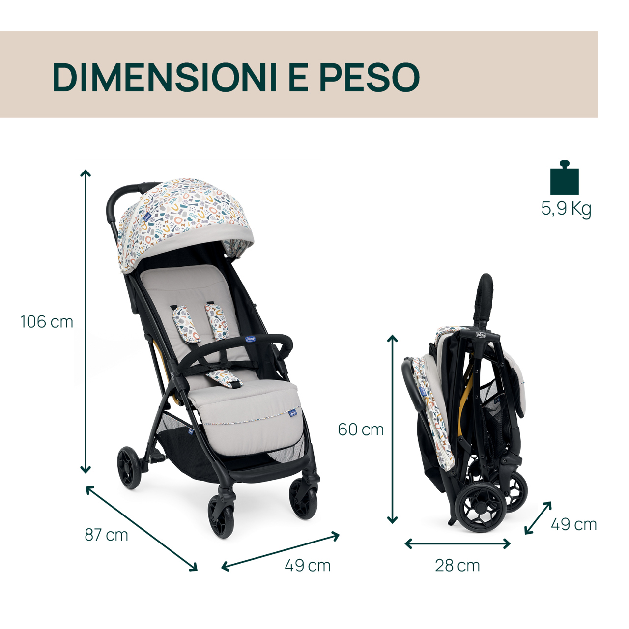 Passeggino Glee Chicco - 3