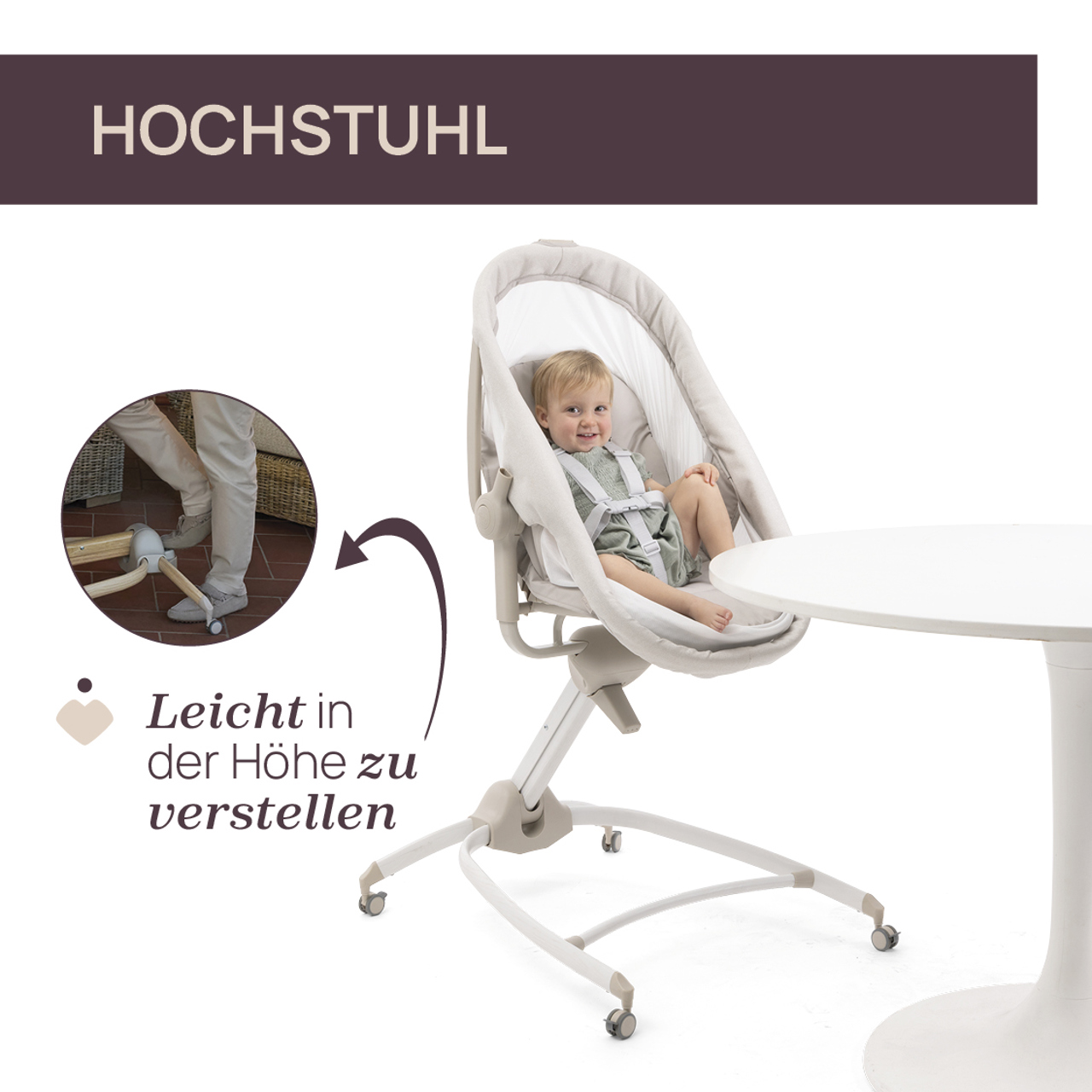Mitwachsender Stubenwagen Baby Hug 4in1 Armonia null - 3