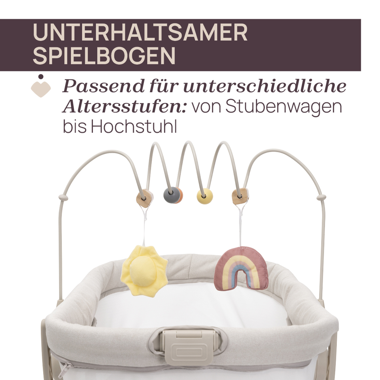 Mitwachsender Stubenwagen Baby Hug 4in1 Armonia null - 6