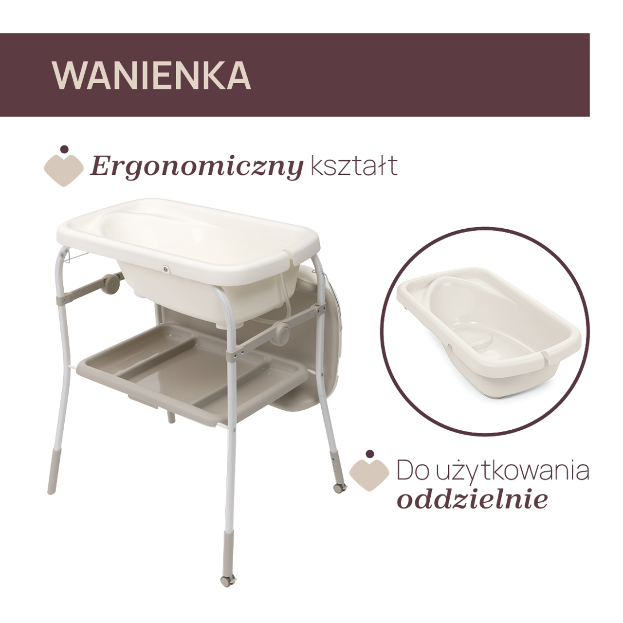 WANIENKA Z PRZEWIJAKIEM SOFT BUBBLE ARMONIA null - 2