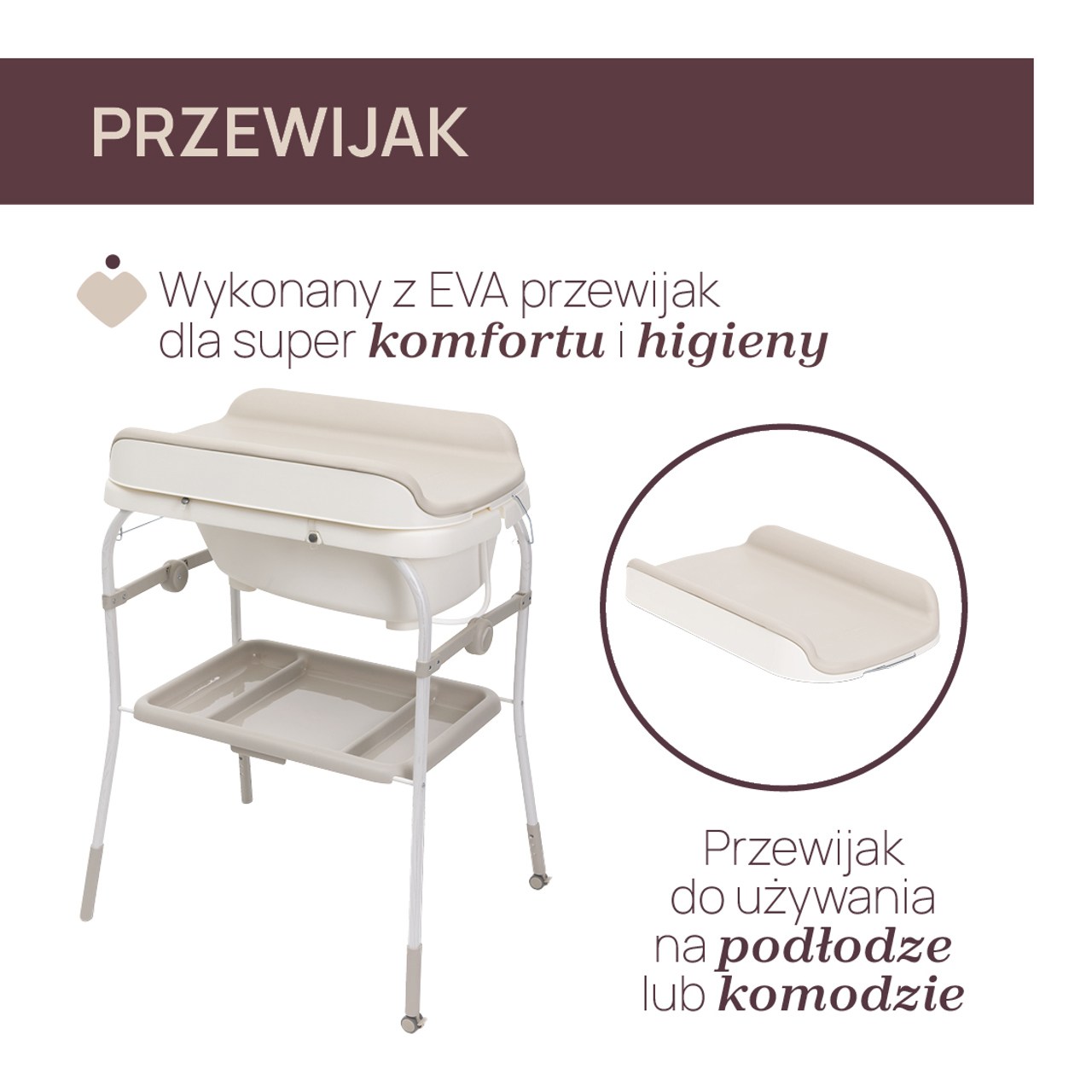 WANIENKA Z PRZEWIJAKIEM SOFT BUBBLE ARMONIA null - 3