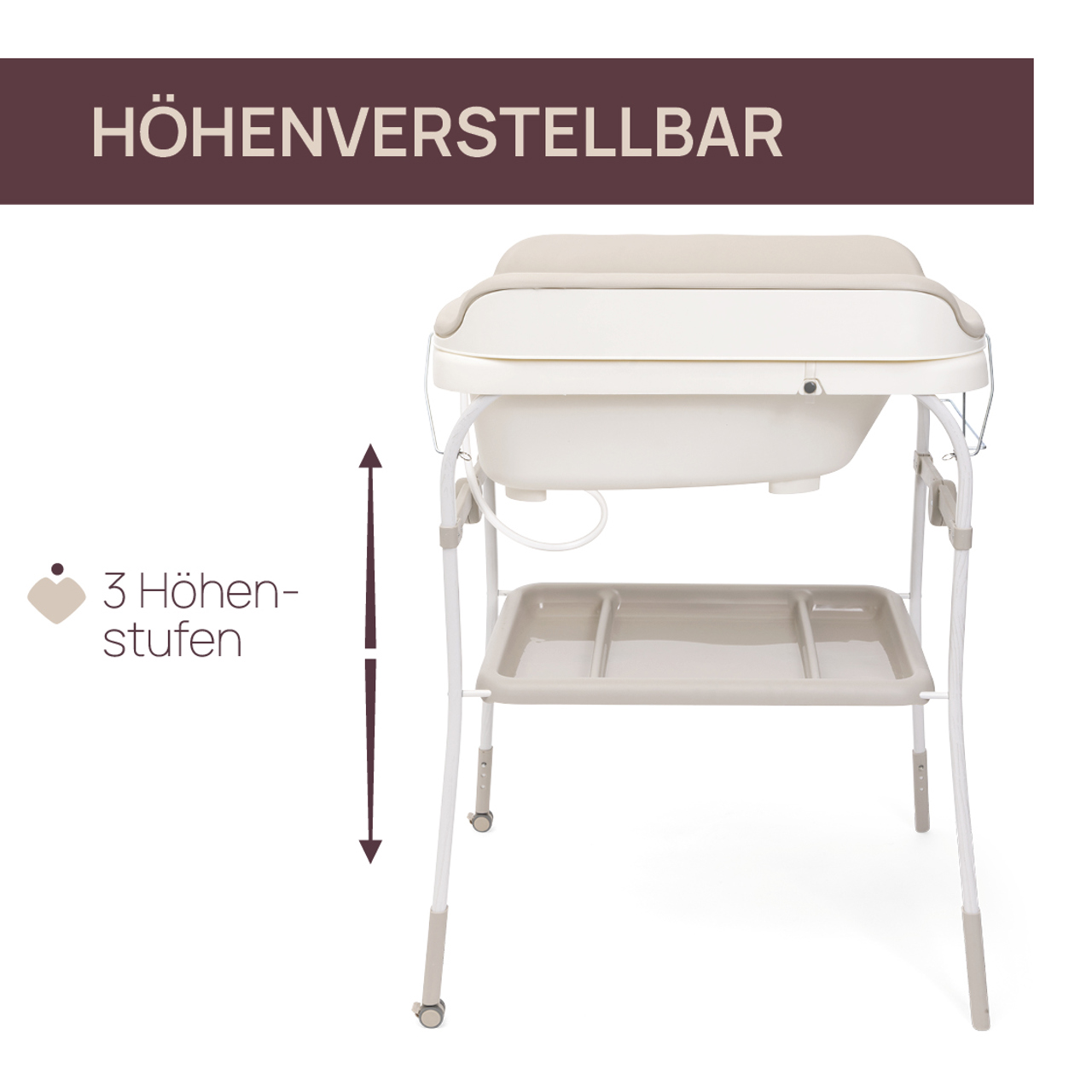 Bade- und Wickelkombi Soft Bubble Armonia null - 4