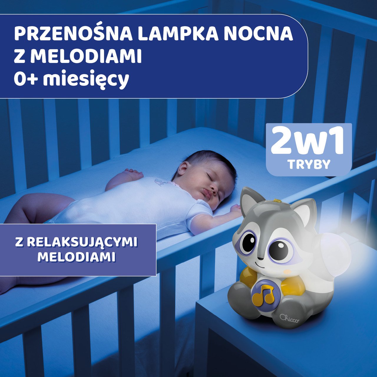 NOCNA LAMPKA I ZAWIESZKA DO WÓZKA null - 2