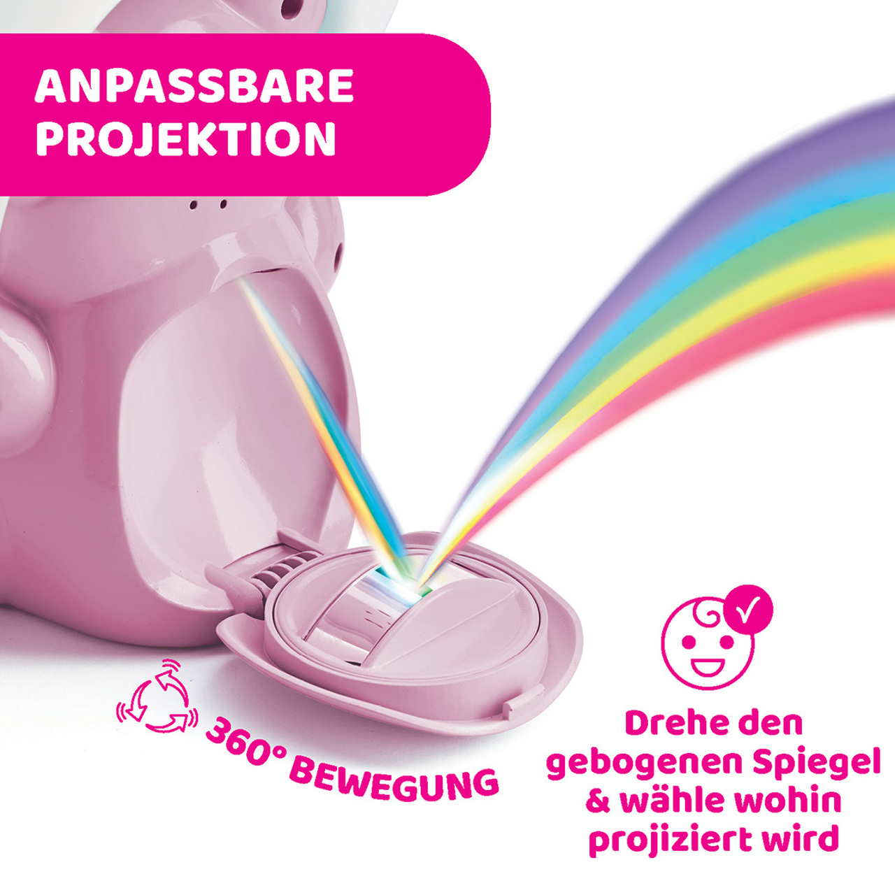 Regenbogenprojektor Bär null - 3