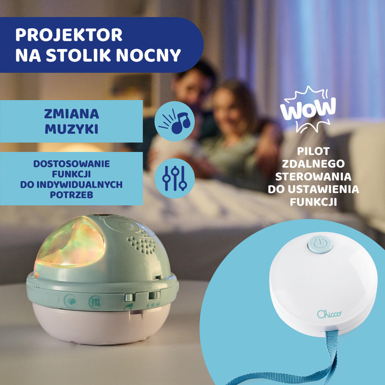 KARUZELA NA ŁÓŻECZKO RAINBOW 3w1 null - 4