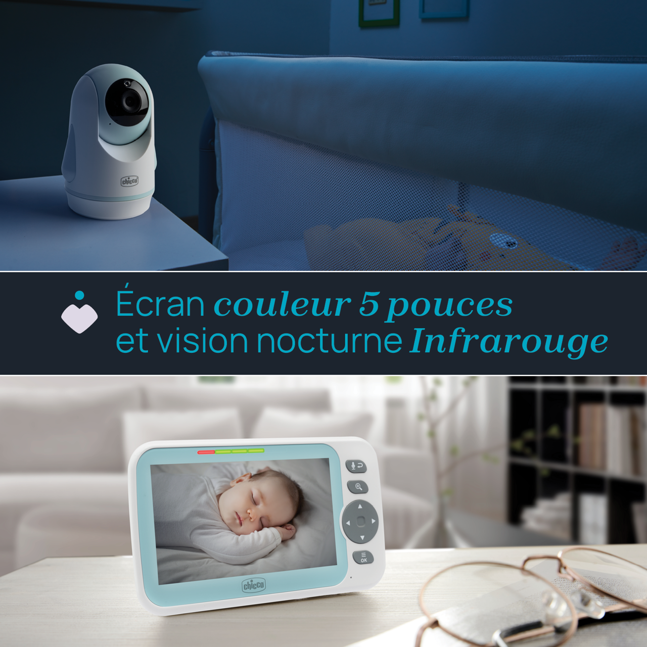 Ecoute-Bébé Vidéo Evolution Chicco - 2