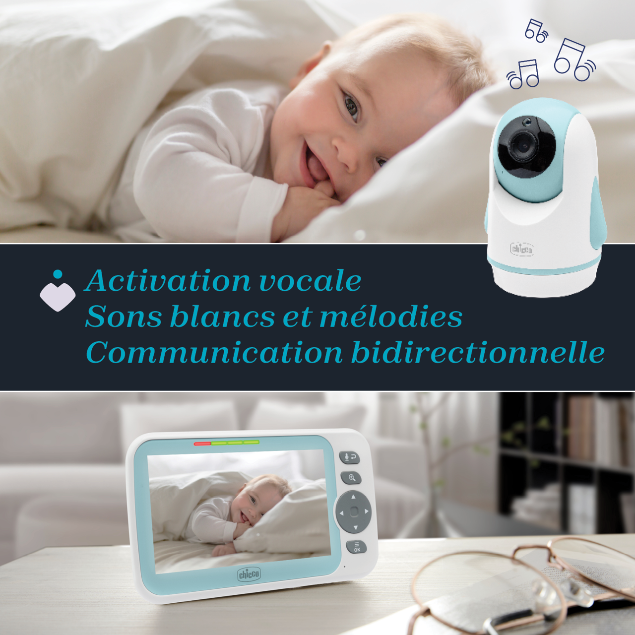 Ecoute-Bébé Vidéo Evolution Chicco - 3