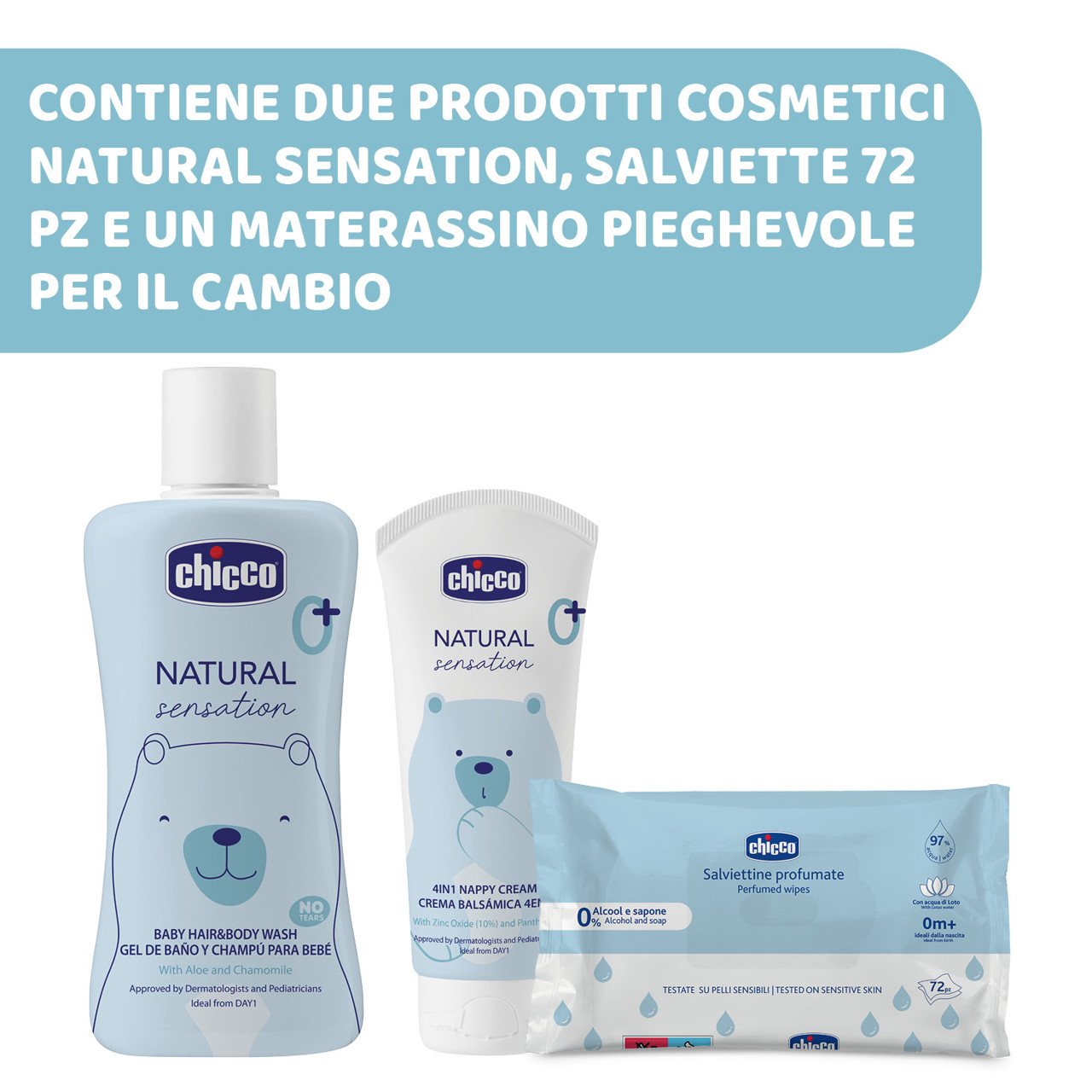 Set Zaino Natural Sensation Chicco - 3