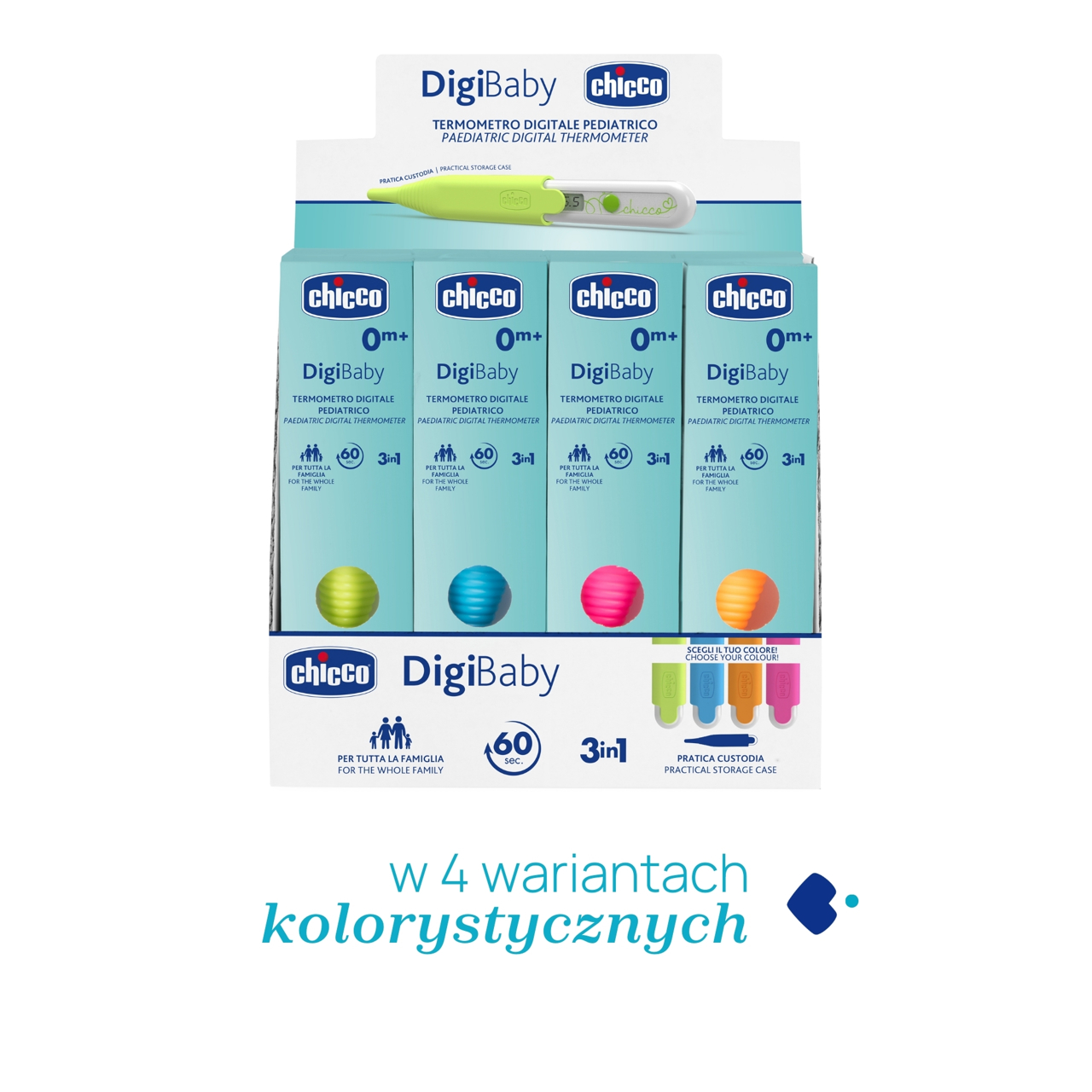 TERMOMETR CYFROWY PEDIATRYCZNY DIGI Baby null - 4