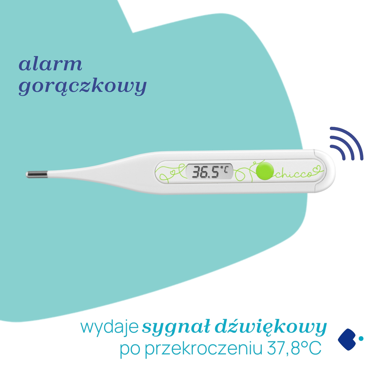 TERMOMETR CYFROWY PEDIATRYCZNY DIGI Baby null - 2