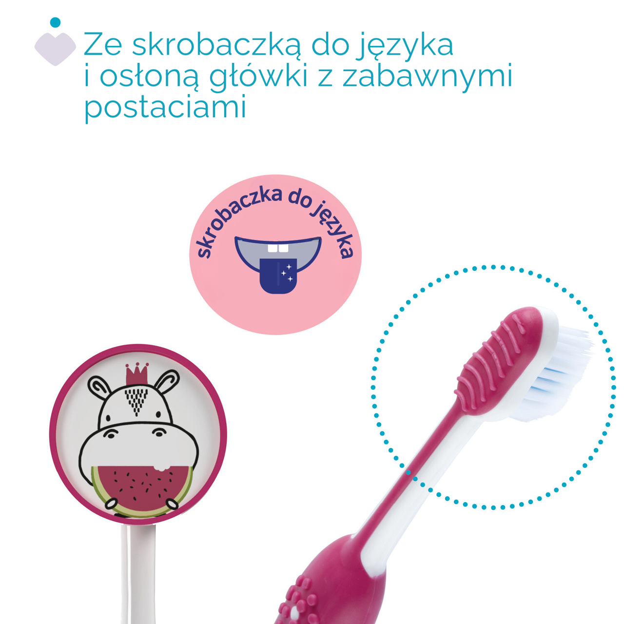 SZCZOTECZKA DO ZĘBÓW 3-6 LAT null - 2