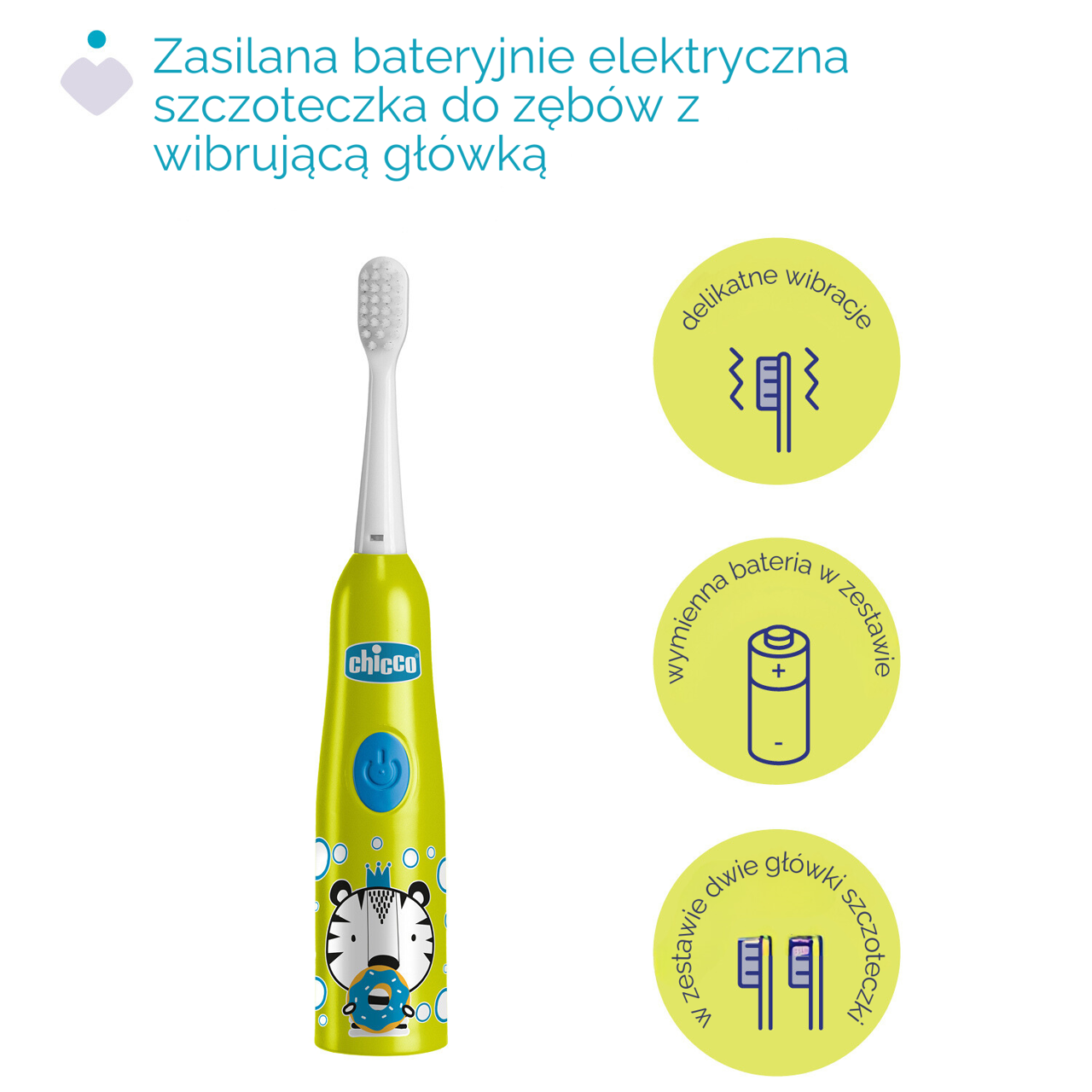 SZCZOTECZKA ELEKTRYCZNA 3 LATA + null - 2
