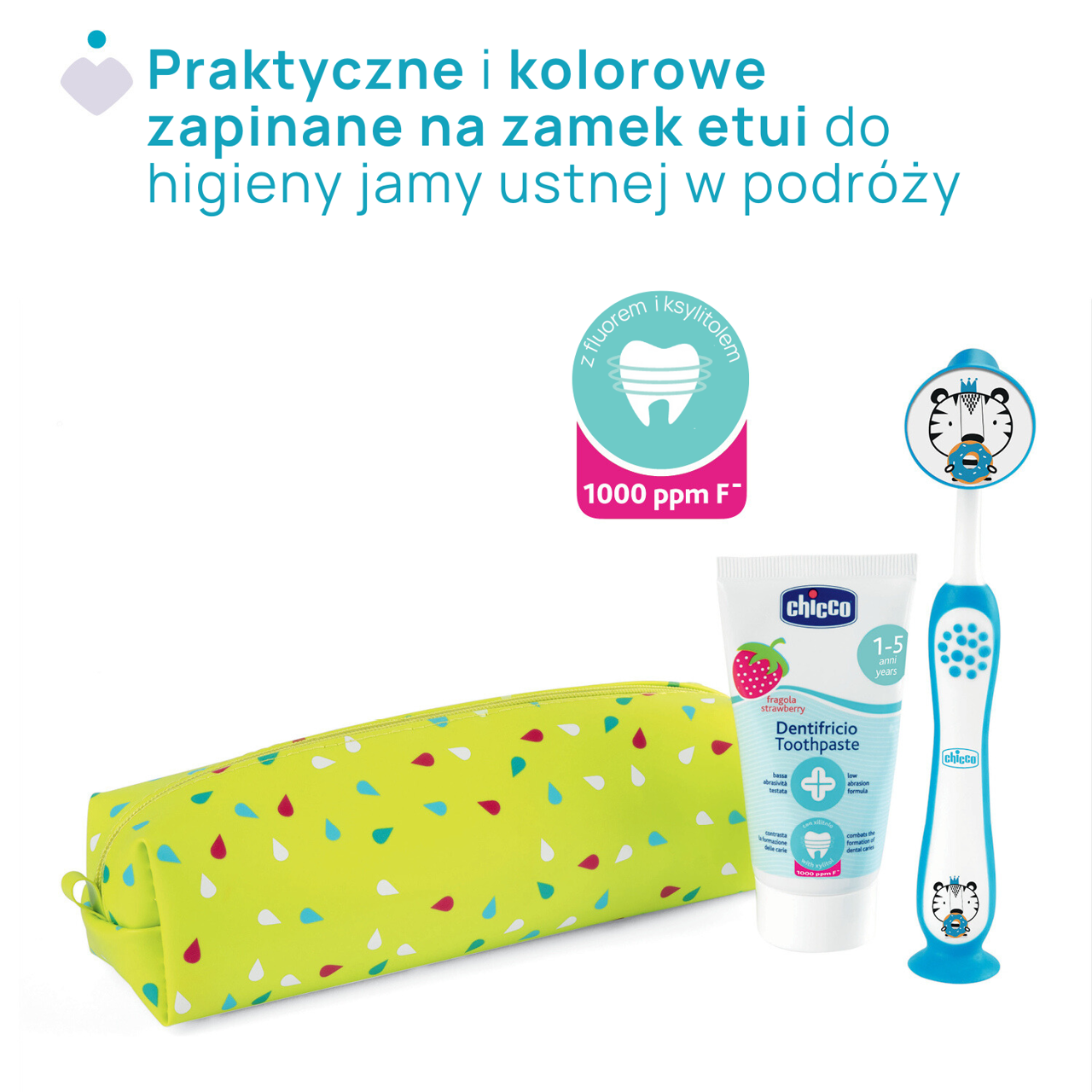 Zestaw podróżny pasta do zębów i szczoteczka do zębów z osłoną null - 4