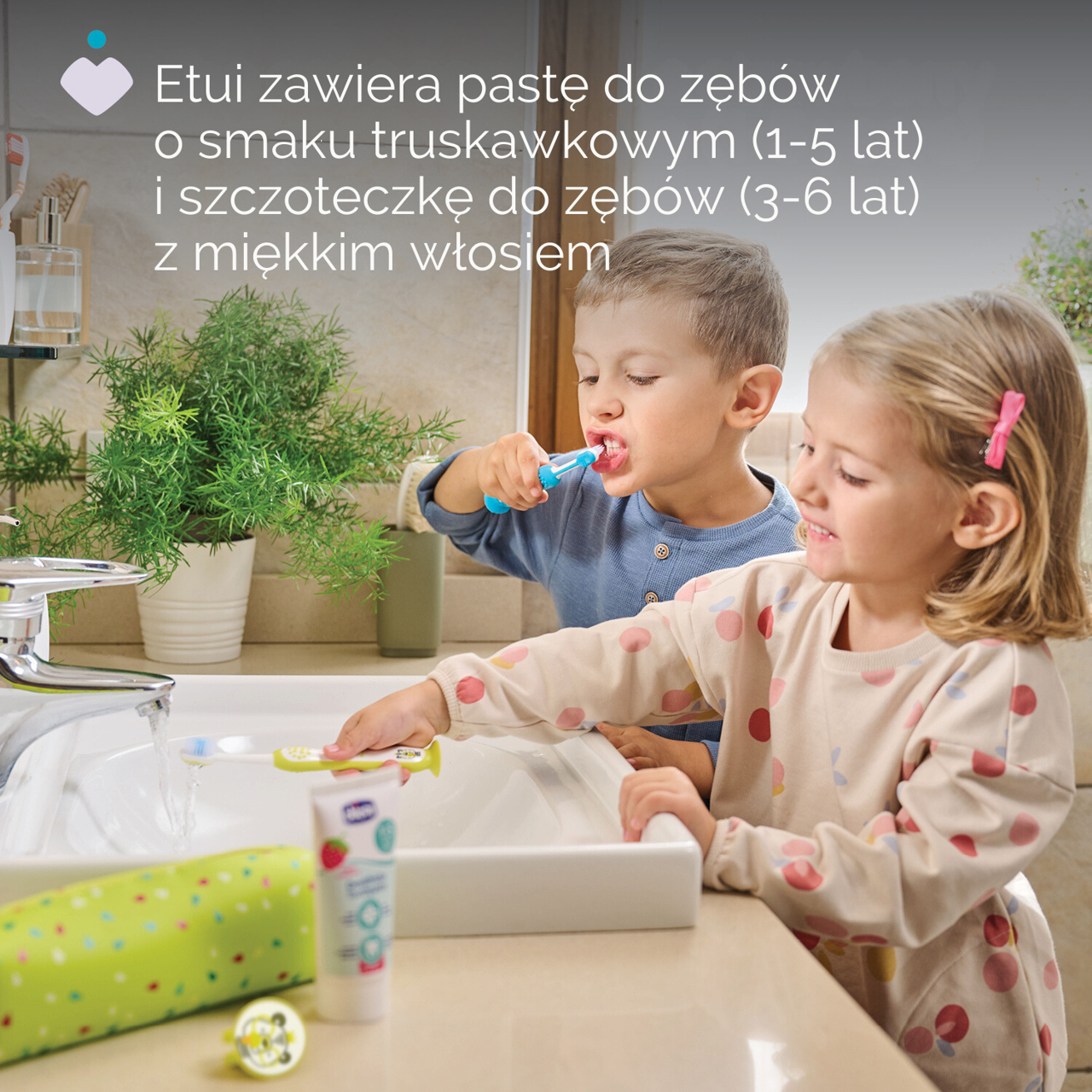 Zestaw podróżny pasta do zębów i szczoteczka do zębów z osłoną null - 1
