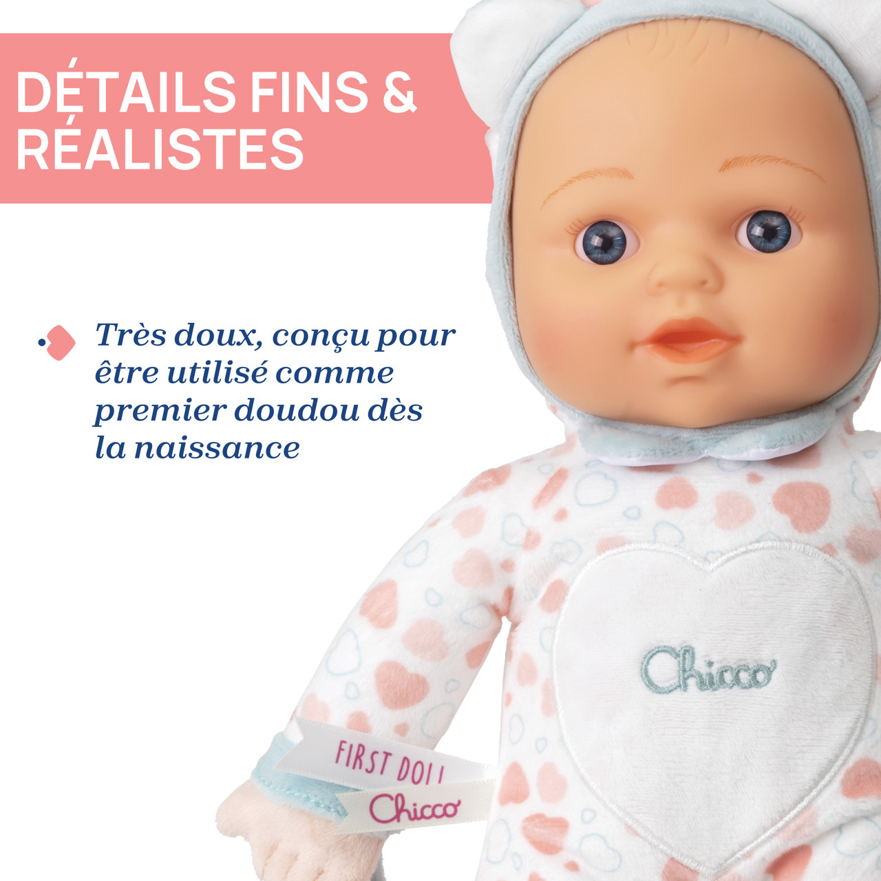 Mon premier doudou poupon  Chicco - 9