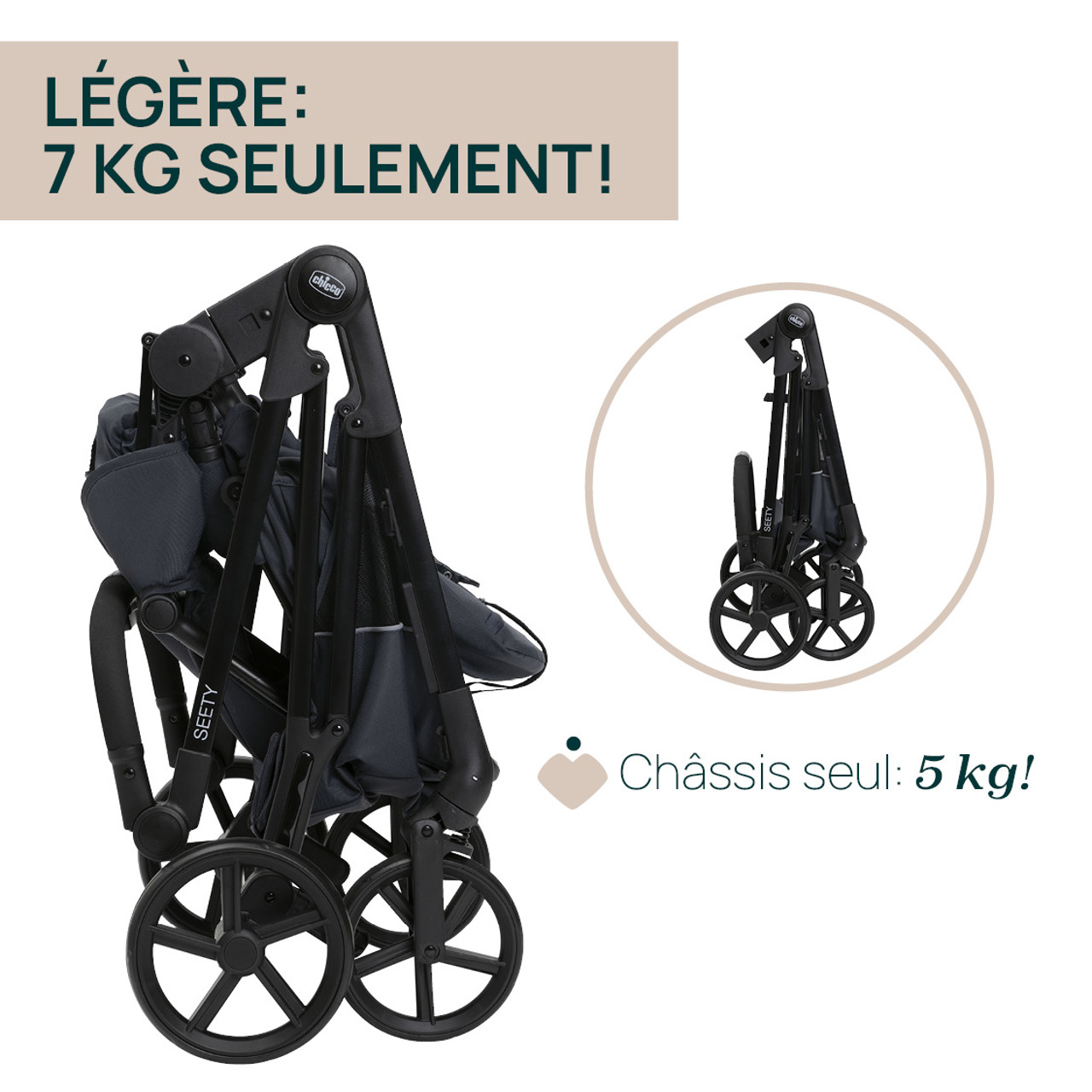 Poussette Seety Chicco - 3