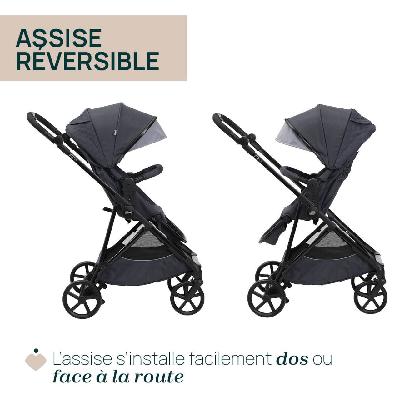 Poussette Seety Chicco - 7