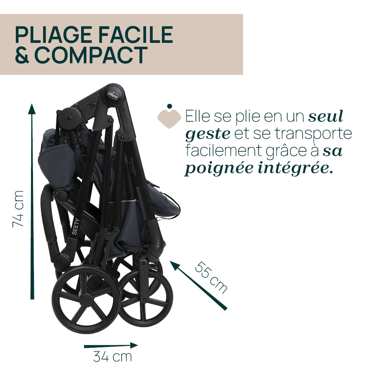 Poussette Seety Chicco - 4
