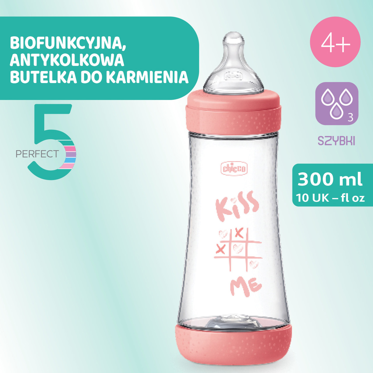 4M+ PRZEPŁYW SZYBKI 300 ML BUTELKA PERFECT 5 null - 2