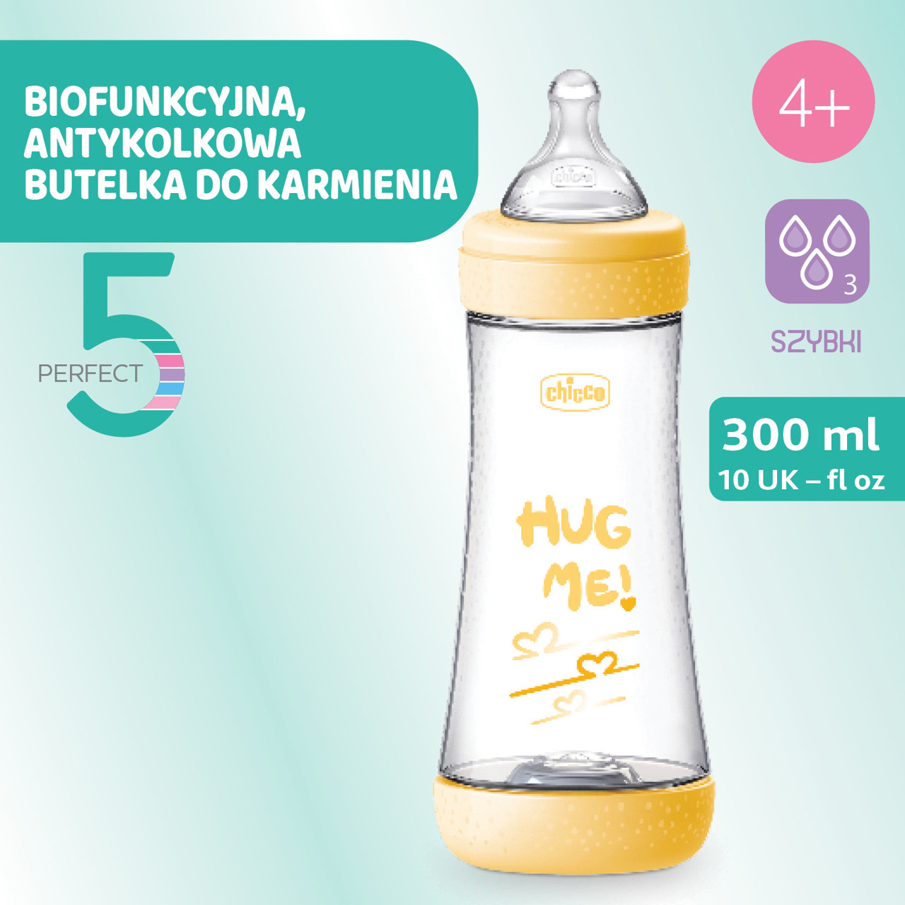 4M+ PRZEPŁYW SZYBKI 300 ML BUTELKA PERFECT 5 null - 2