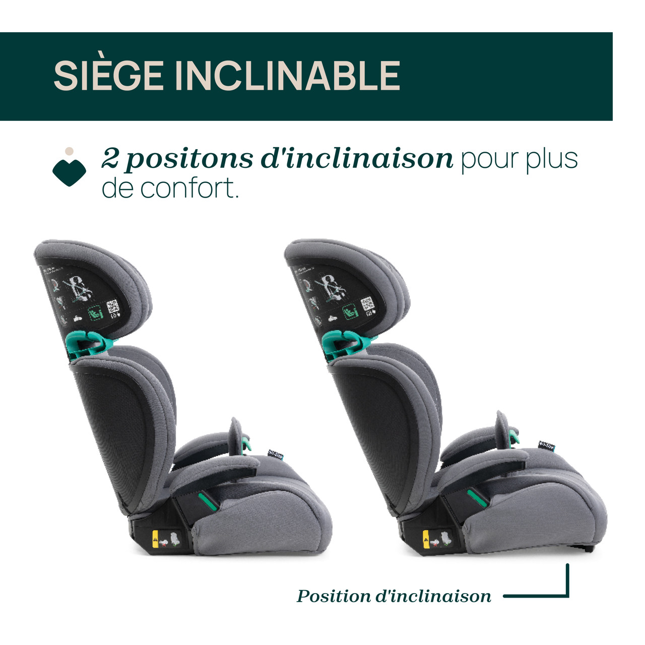 Siège-auto Quizy Lite i-Size (100-150 cm) null - 2