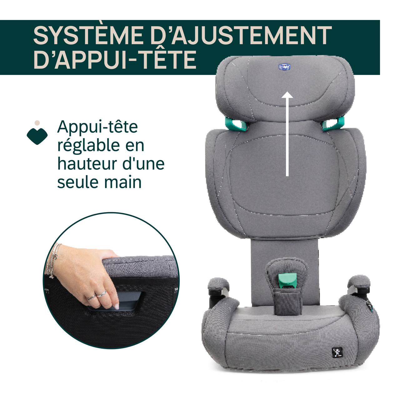 Siège-auto Quizy Lite i-Size (100-150 cm) null - 3