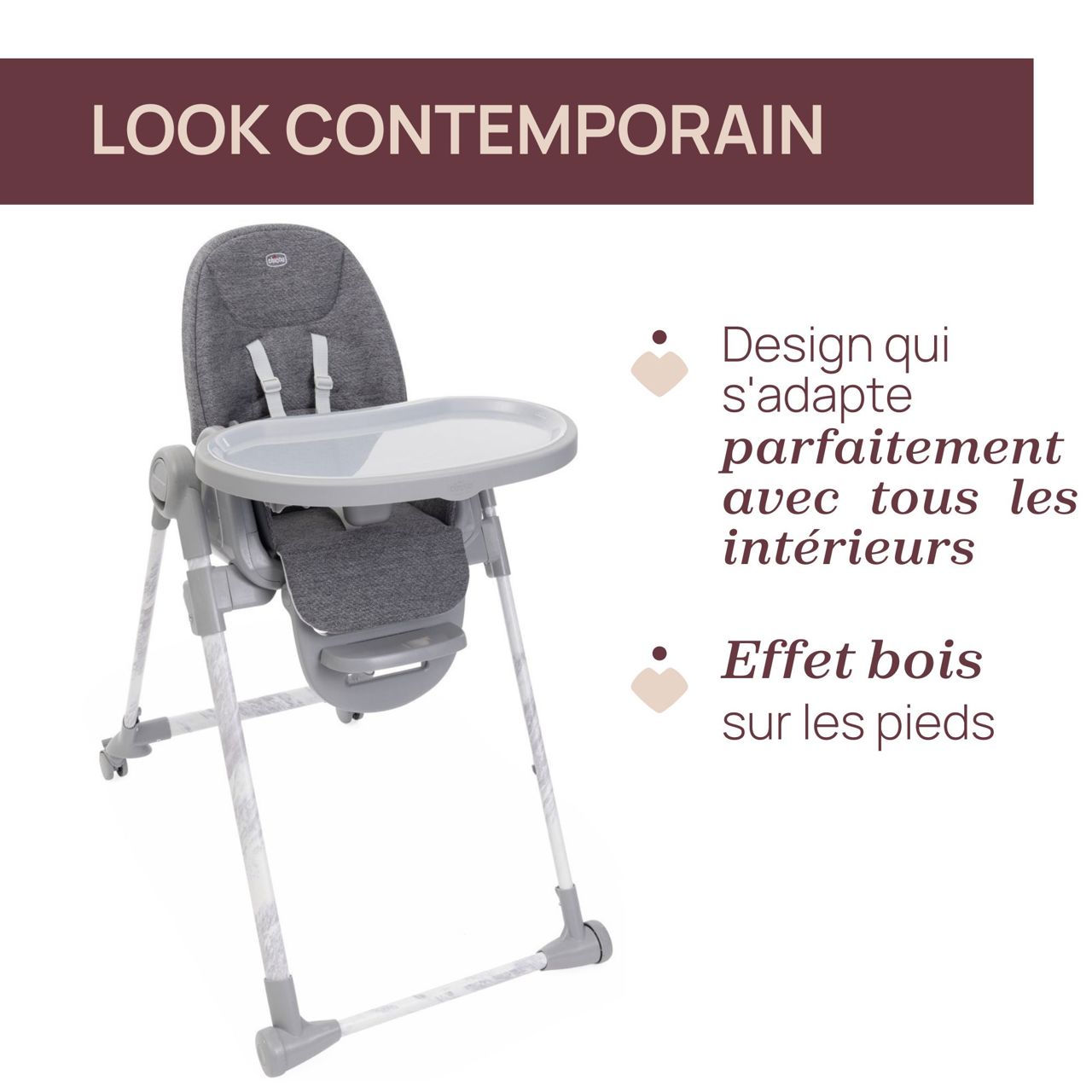 Chaise Haute Polly Armonia Chicco - 1