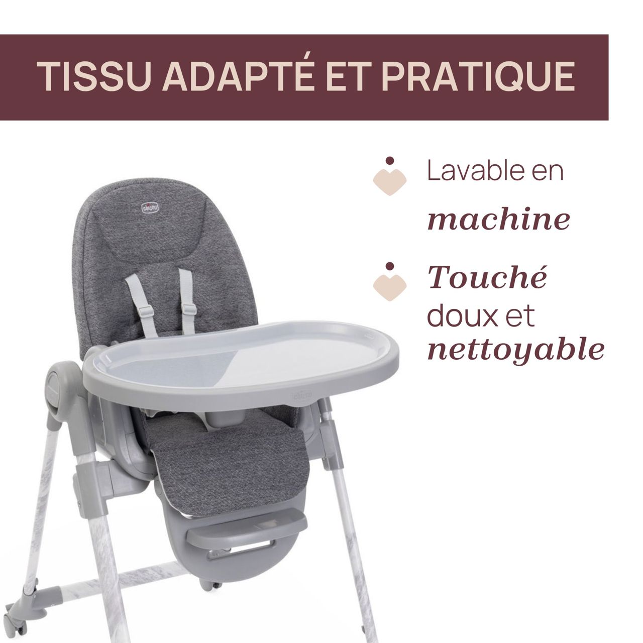 Chaise Haute Polly Armonia Chicco - 6