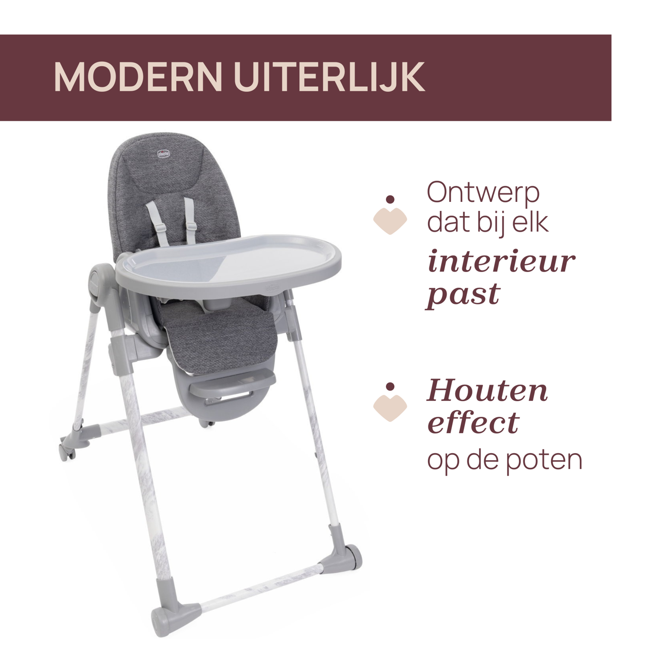 Kinderstoel Polly Armonia Chicco - 1